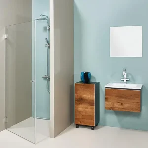 Nur Heute Nischentür Farfalla, 8 mm Stark 880x2000 mm 1 Drehtüre