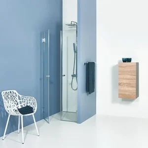Sofort Bestellen Nischentür Farfalla, 8 mm Stark 930x2000 mm 2 Drehtüren