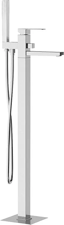 Wannenmischer boden. Set Skyline Stabhandbrause inkl Einbaukörper Ausladung 223 mm Highlight