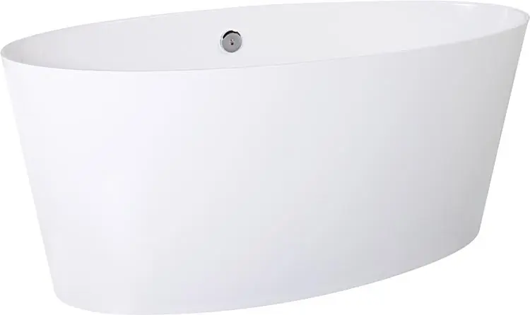 Neue Ware Badewanne OVO BxHxT 1593x650x720mm freistehend
