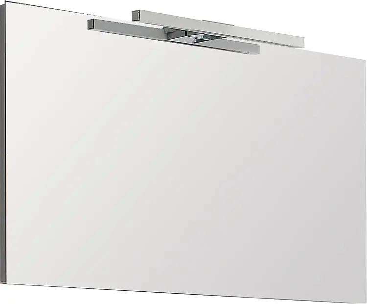 Heißes Angebot Spiegel Lygna, mit Beleuchtung LED 2x2,5 Watt 1400x500mm