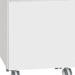 Rollcontainer ELA Korpus weiß smt - Front weiß smt 400x400x350mm Highlight