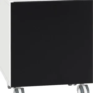 Rollcontainer ELA Korpus weiß smt - Front schwarzs smt 400x400x350mm Top-Angebot