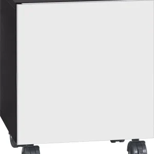 Rollcontainer ELA Korpus schwarz smt - Front weiß smt 400x400x350mm Beliebt