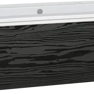 WTU + Keramik-WT Serie ELA Korpus weiß smt-Front Seekiefer schwarz,1210x420x510mm Markenware