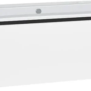 Jetzt Kaufen WTU + Keramik-WT Serie ELA Korpus schwarz smt-Front weiß smt, 1210x420x510mm