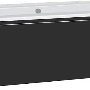 WTU + Keramik-WT Serie ELA Korpus schwarz smt-Front schwarz smt, 1210x420x510mm Must-Have