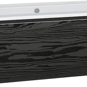 WTU + Keramik-WT Serie ELA Korpus schwarz smt-Front See- kiefer schwarz,1210x420x510mm Bestpreis