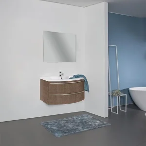 Saisonangebot Badmöbel-Set ELONIA Tranche braun 2 Auszüge