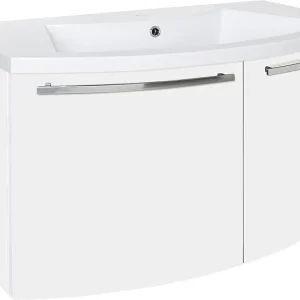 WTU+Mineralguss-WT ELONIA weiß matt 2 Türen 960x535x375/510 Neue Kollektion
