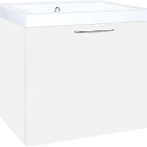 WTU+Mineralguss-WT EKRY weiß matt 1 Auszug 610x550x510mm Preiswert