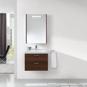 Heißes Angebot Badmöbel-Set EKRY Serie MBK Lärche braun 2 Auszüge