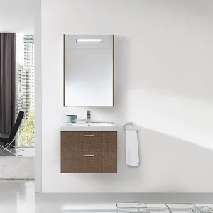 Badmöbel-Set EKRY Serie MBK Tranche braun 2 Auszüge Kracherpreis