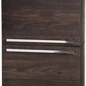 Beischrank ENURI 2 Türen Eiche dunkel D. Anschlag rechts 500x1018x208mm Super-Preis