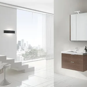 Badmöbel-Set EPIL Serie MBF Tranche braun 2 Auszüge Breite 710mm Markenprodukt