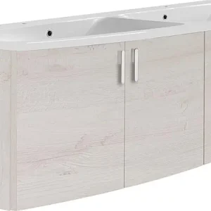 Direktkauf WTU+Mineralguss-WT EMA Eiche hell Dekor4 Türen 1410x526x380/510mm