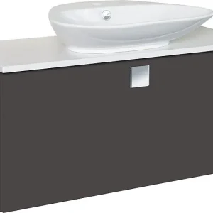 WTU+Keramik-WT ELION anthrazit matt 1 Auszug 960x650x380/445mm Sonderaktion