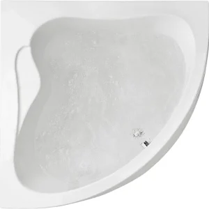 Sichere Zahlung Eck-Badewanne EMBER BxHxT 1225x400x1225mm,Inhalt 170l, Acryl