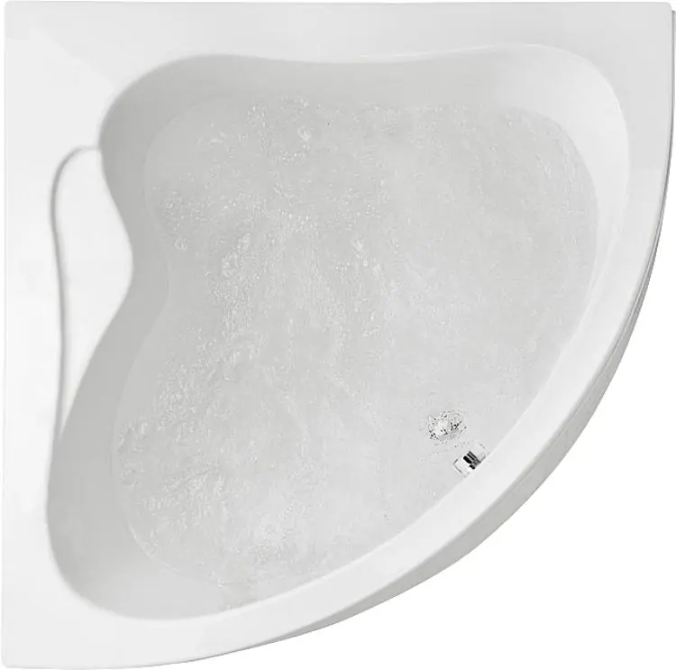 Sichere Zahlung Eck-Badewanne EMBER BxHxT 1225x400x1225mm,Inhalt 170l, Acryl