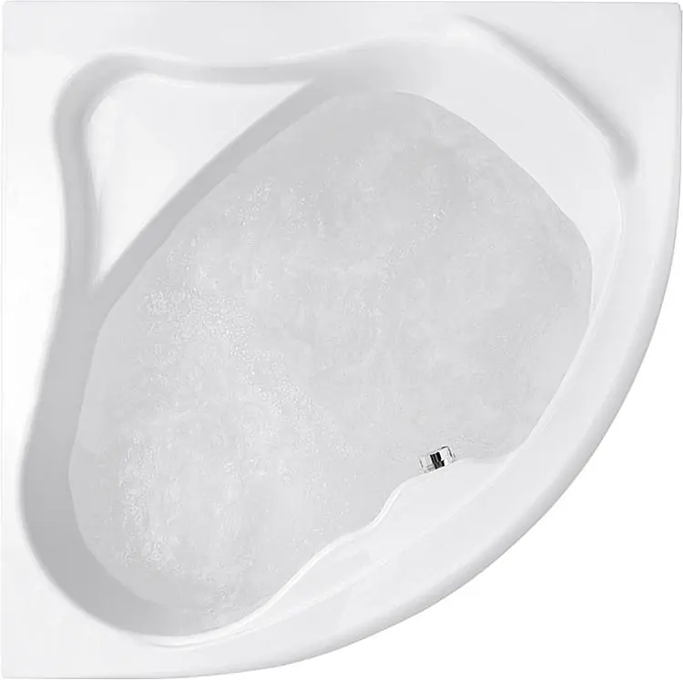 Eck-Badewanne EMBER BxHxT 1350x400x1350mm, Inhalt 230, Acryl Preisknaller