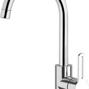 Spültischmischer Enzan Touch Me verchromt, mit Schwenkauslauf, Ausladung 175mm Beliebt