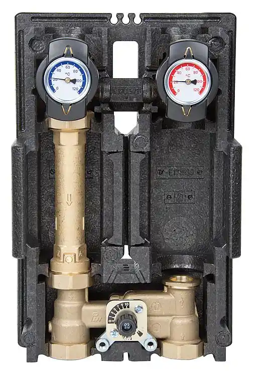 Heizkreisset K32 Heat Bloc DN 25(1) mit3-Wegemischer ohne Pumpe Meistverkauft