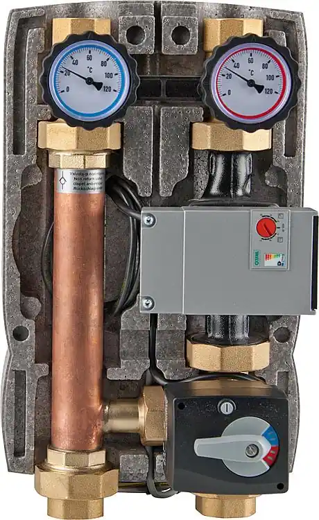 Easyflow Heizkreisset DN32 (11/4), Dreiwegemischer, Pumpe Wilo Stratos Para 30/1-7 Begrenztes Angebot