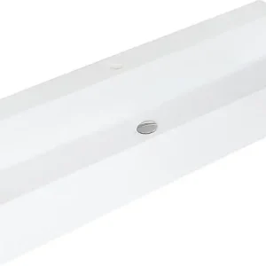 Waschtisch Elayla mit Hahnloch aus Keramik, weiß, 1220x130x450mm Angebot