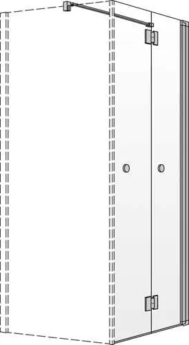 Wochenendangebot sanibel 3001-Faltdusche A13 TFTA Trennw
