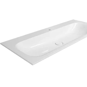 Top-Preis MG-Waschtisch derby HxTxB 10x470x1170 inkl.Clou Ab-Überlaufsystem weiss VIG. 1 HL