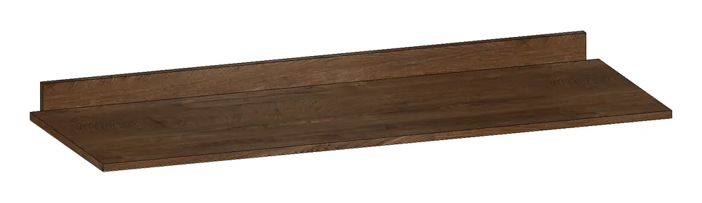 Aktuell Ablage clivia V2 f. Fußgestell m. HH HxTxB 72x420x1236mm Eiche Dark VIGOUR