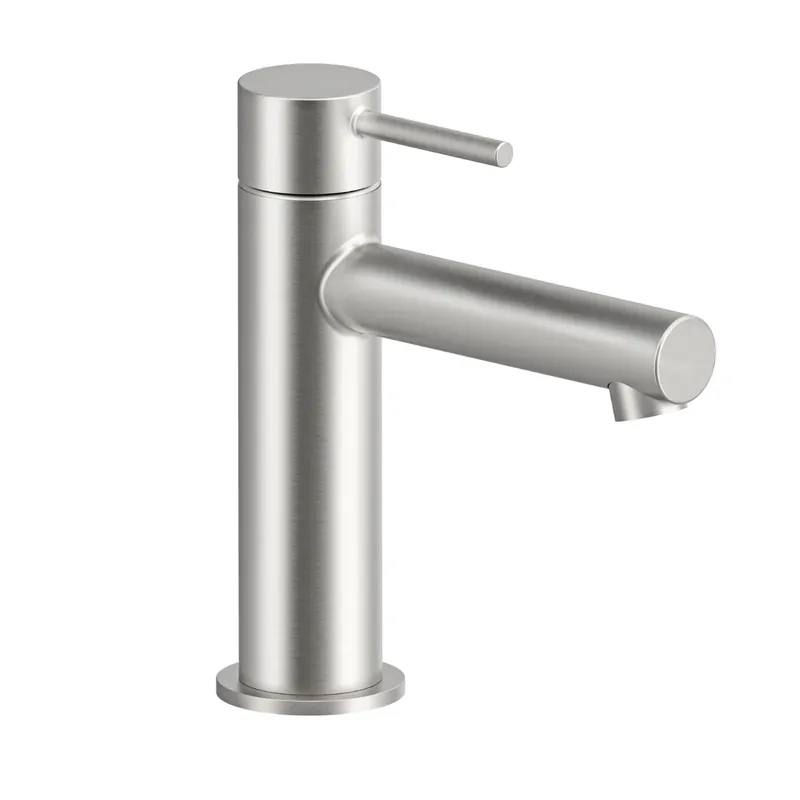 DIANA L200-STEEL WASCHTISCHMISCHER M-SIZE ohne Ablaufgarnitur, Auslaufhöhe 97 mm, Edelstahlfinish Saisonangebot