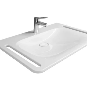 WT derby V3 plus care MG 80x55cm unterfahrb.Griff o.ÜL.weiss SolidPLUS Preis Gesenkt