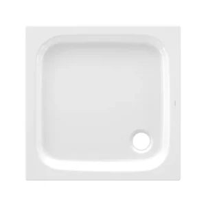 Duschwanne Stahl clivia V2 80x80x6,5cm weiss VIGOUR Preiswert