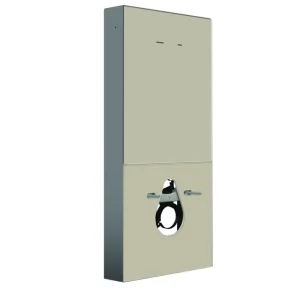WC Modul V5 zu Wand-WC Hartglas Taupe-edelstahl HYDROB. VIGOUR Wochenendangebot