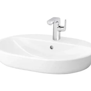 Aufsatzwaschtisch sanibel oval 595x455mm Günstig