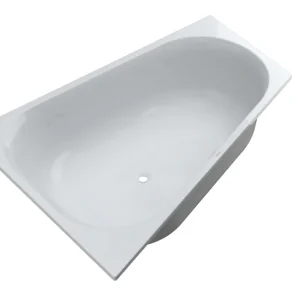Trapezwanne Acryl V3 180x140cm Ab-/Überlauf mittig links weiss VIGOUR Sofort Bestellen