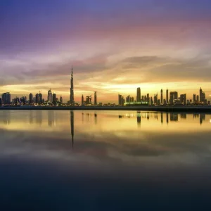 Wandverkleidung V3 Alu 1497x 2550mm 176 Skyline Dubai VIGOUR Neuheit