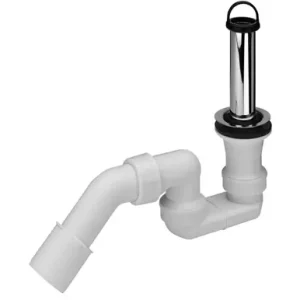 sanibel Standrohr Ablaufgarnitur Ablauf loch 52mm für Brausewannen Abg. DN 50/40 Neue Ware