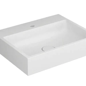 Waschtisch white V4 60x48cm MW weiss matt VIGOUR Sale