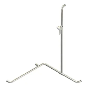 Duschhandl clivia V2 plus 764x764x1200mm rechts,EPB, Edelst glatt poliert, VIGOUR Neue Kollektion