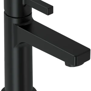 Abverkauf DIANA L100-Black Waschtischmischer S-Size, ohne Ablaufgarnitur, Auslaufhöhe 96 mm, schwarz matt