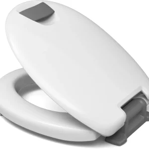 Neu Im Sortiment DIANA C200 WC-SITZ GRIFF GRAU 50 mm Sitzerhöhung, ohne Softclose, weiß