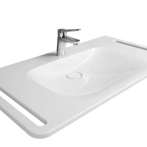 WT derby V3 plus care MG 100x55cm unterfahrb.Griff o.ÜL.weiss SolidPLUS Knallerangebot