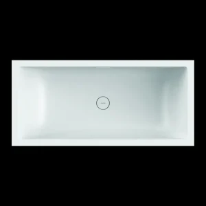 Badewanne MW white V4 freistehend 170x80cm m.Schwalleinlauf weiss matt VIG Jetzt Kaufen