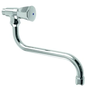 Auslaufventil V1 1/2" kalt verchr.m.schwenkb.S-Auslauf 200mm VIGOUR Direkt Vom Hersteller