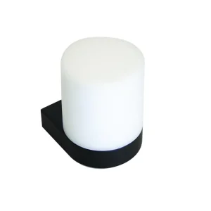 Billig Flüssigseifenspender derby V3 mit Glas Bedienung von unten schwarzmatt VIGOUR