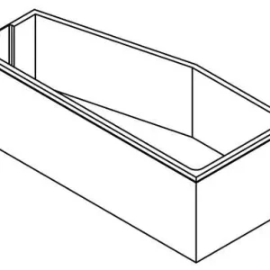 Super-Preis Wannenträger f Acryl-Raumsparbadewanne