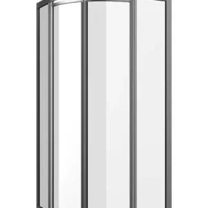 sanibel 1001-Rund-Duschwand Pendeltür Neu Im Sortiment