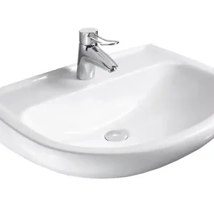 Waschtisch derby med 55x45cm m.HL o.ÜL weiss PflegetectPLUS VIGOUR Top-Seller